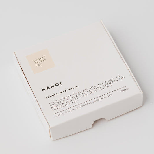 HANOI wax melts on a plain white background