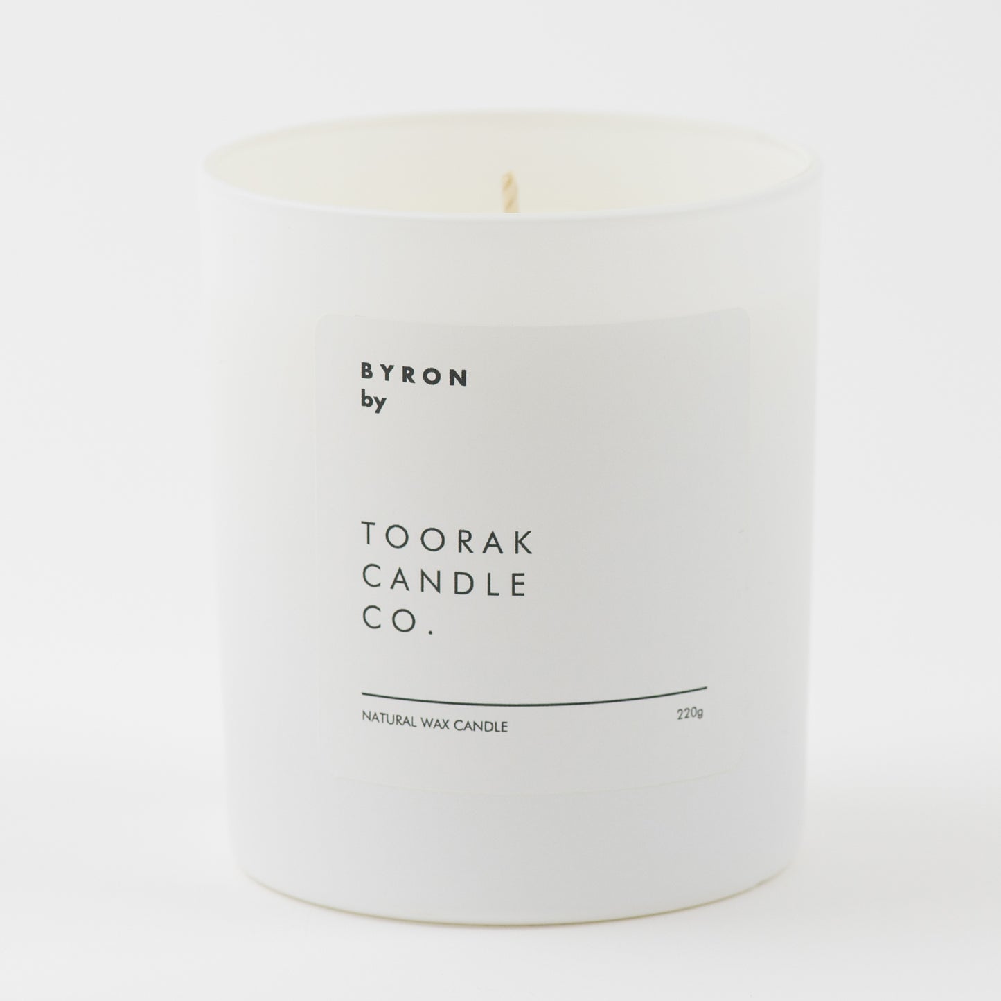 BYRON Natural Wax Candle